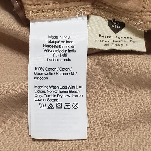 Madewell Corduroy Kentwood Oversized Shirt Tail Jacket Shacket Large Tan Pockets - Picture 9 of 14